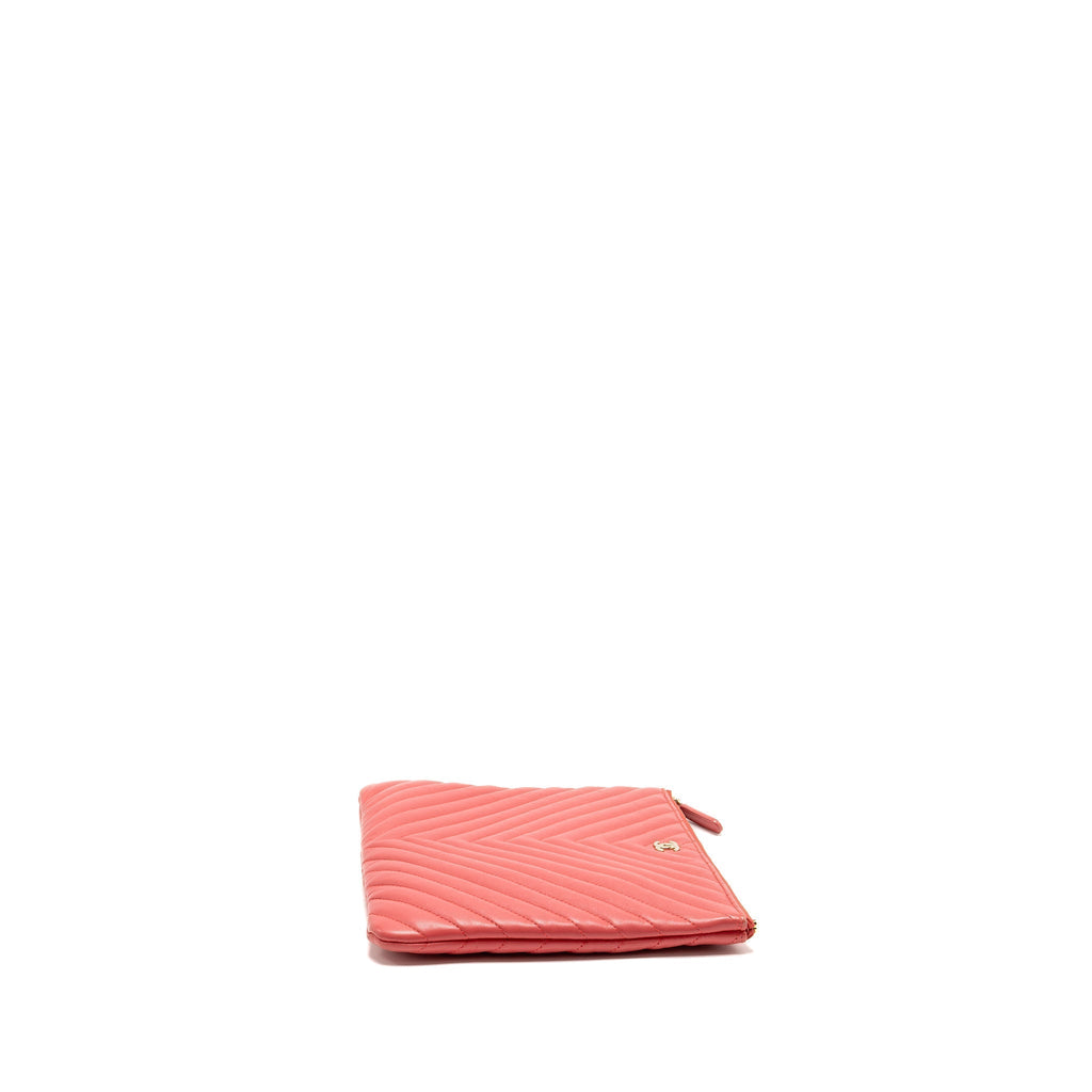 chanel-chevron-clutch-lambskin-pink-ghw