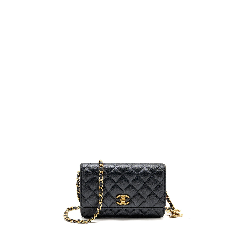 chanel-23b-wallet-on-chain-with-adjustable-chain-caviar-black-ghw-microchip-copy