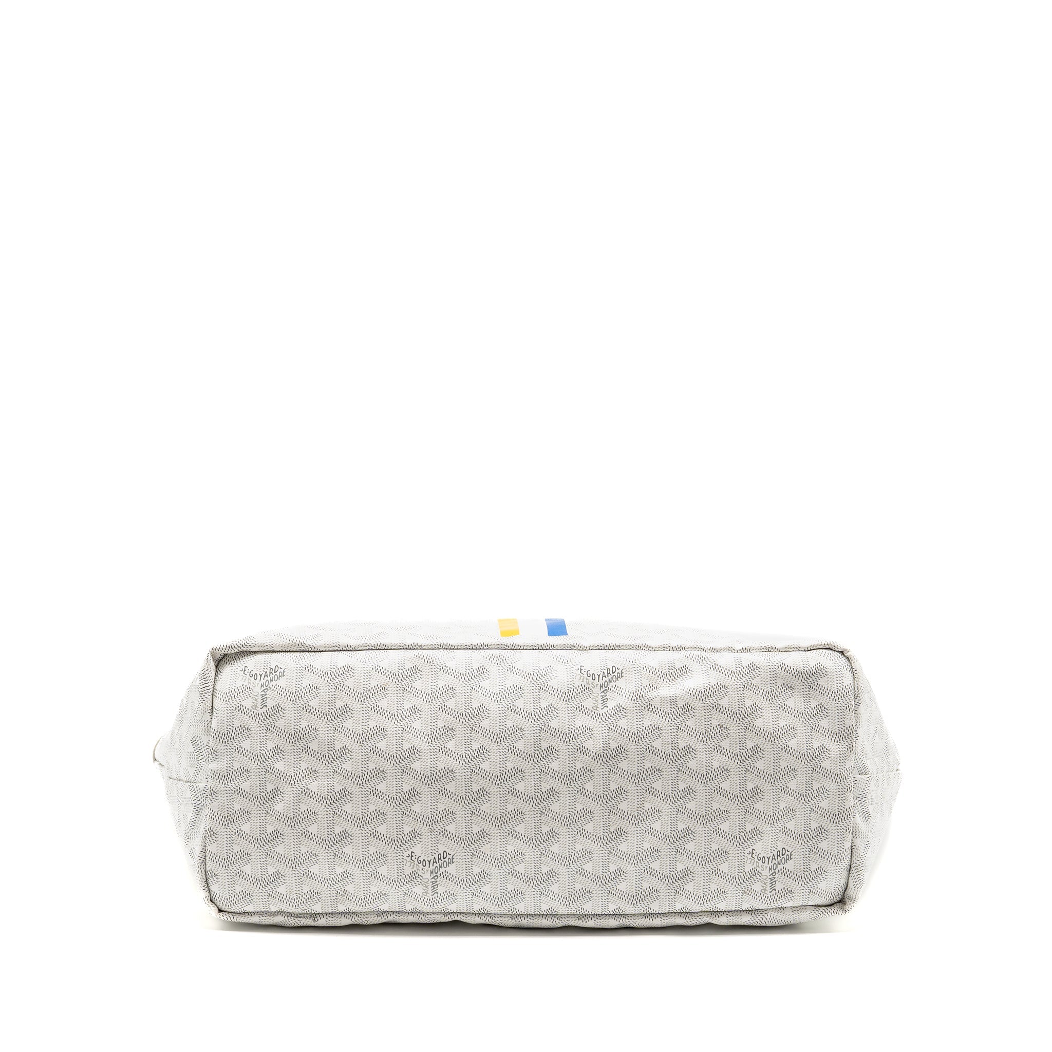 goyard-saint-louis-pm-tote-limited-edition-goyardine-canvas-calfskin-white-blue-yellow-shw-copy