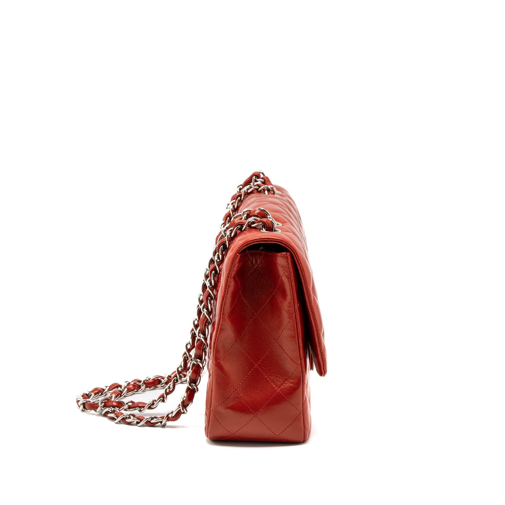 chanel-jumbo-classic-single-flap-bag-lambskin-red-shw