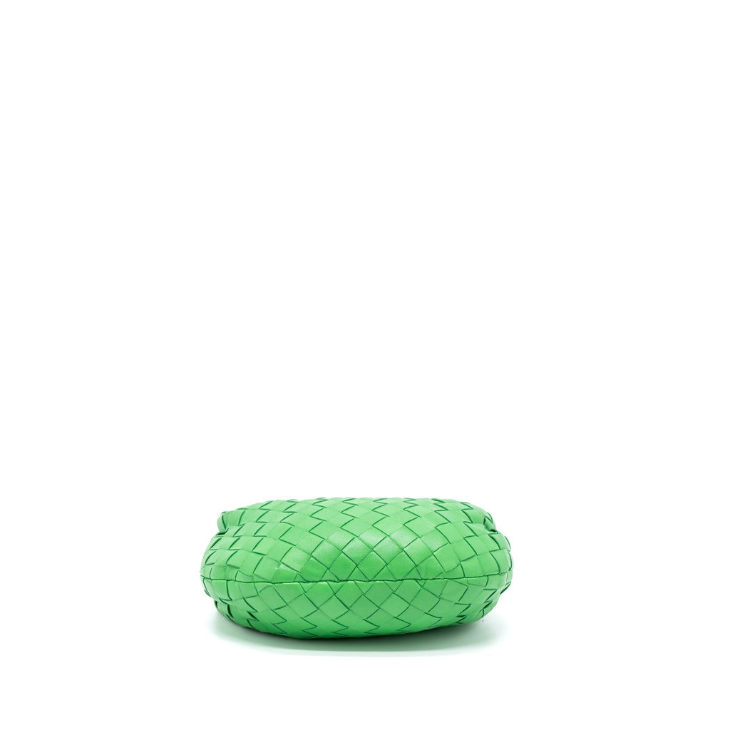 bottega-veneta-mini-jodie-lambskin-green-shw