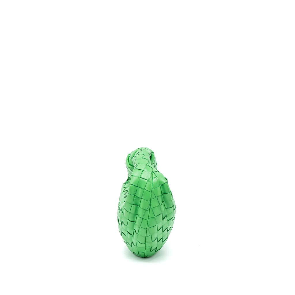 bottega-veneta-mini-jodie-lambskin-green-shw