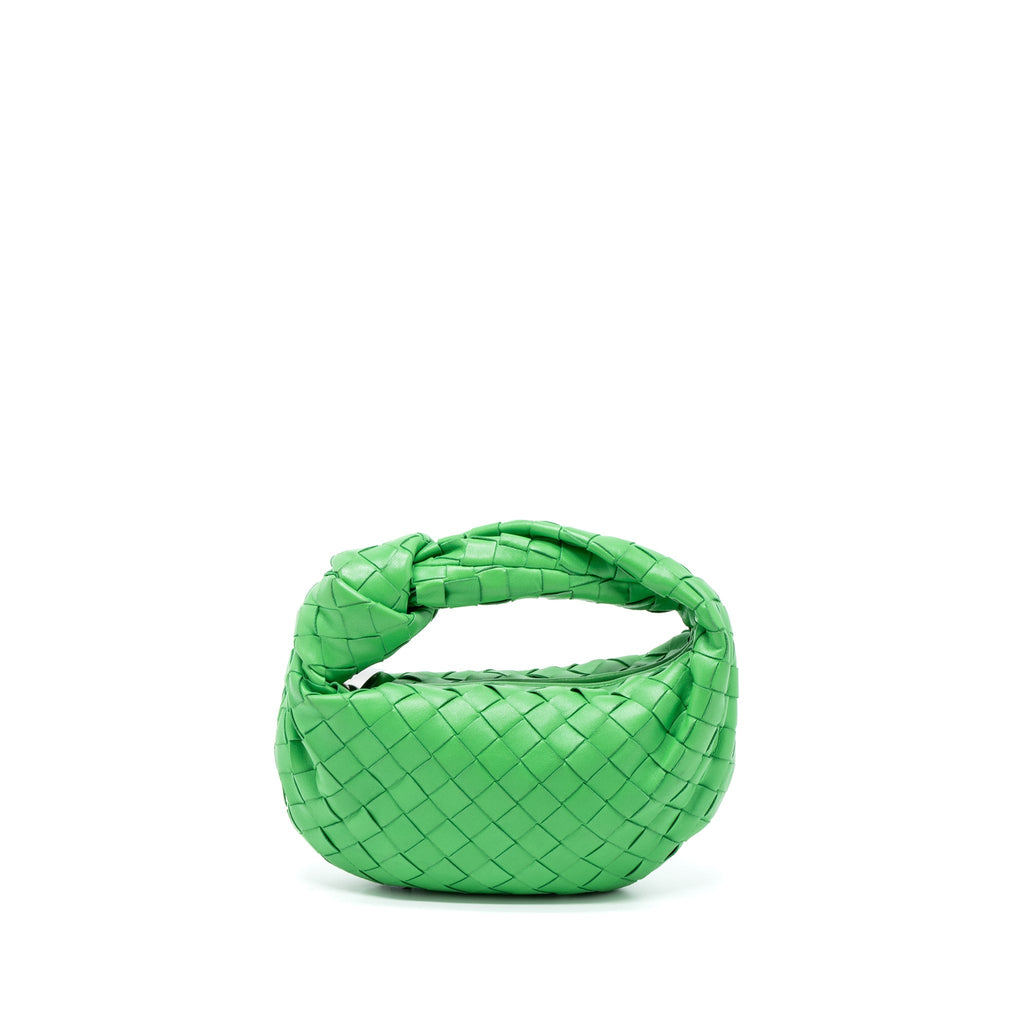 bottega-veneta-mini-jodie-lambskin-green-shw