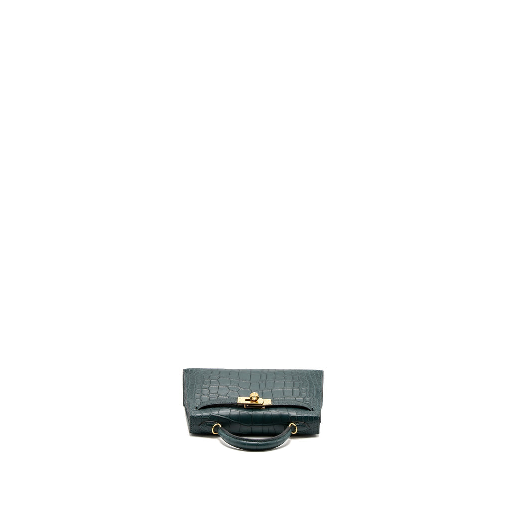 hermes-mini-kelly-ii-alligator-mississippiensis-matte-6o-vert-cypres-ghw-stamp-u