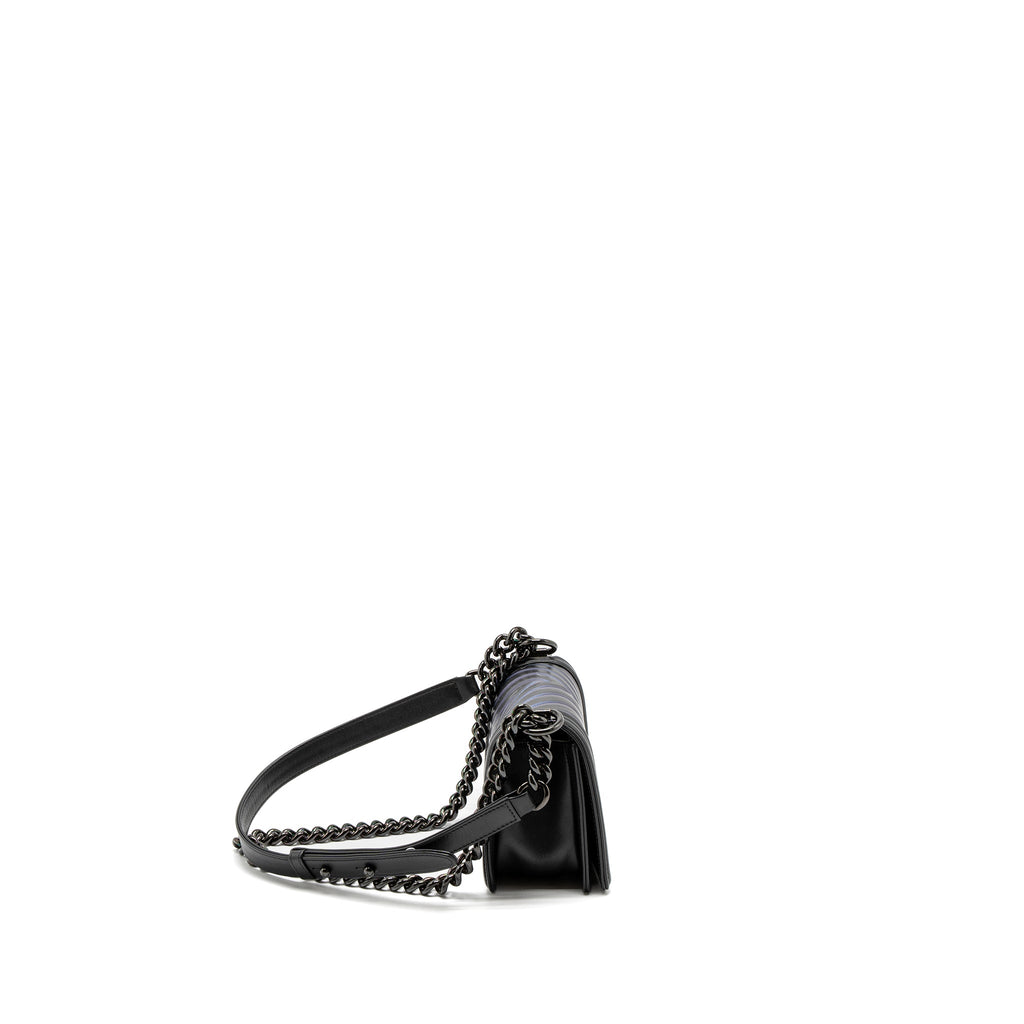 chanel-small-boy-bag-chevron-calfskin-black-iridescent-blue-black-hardware