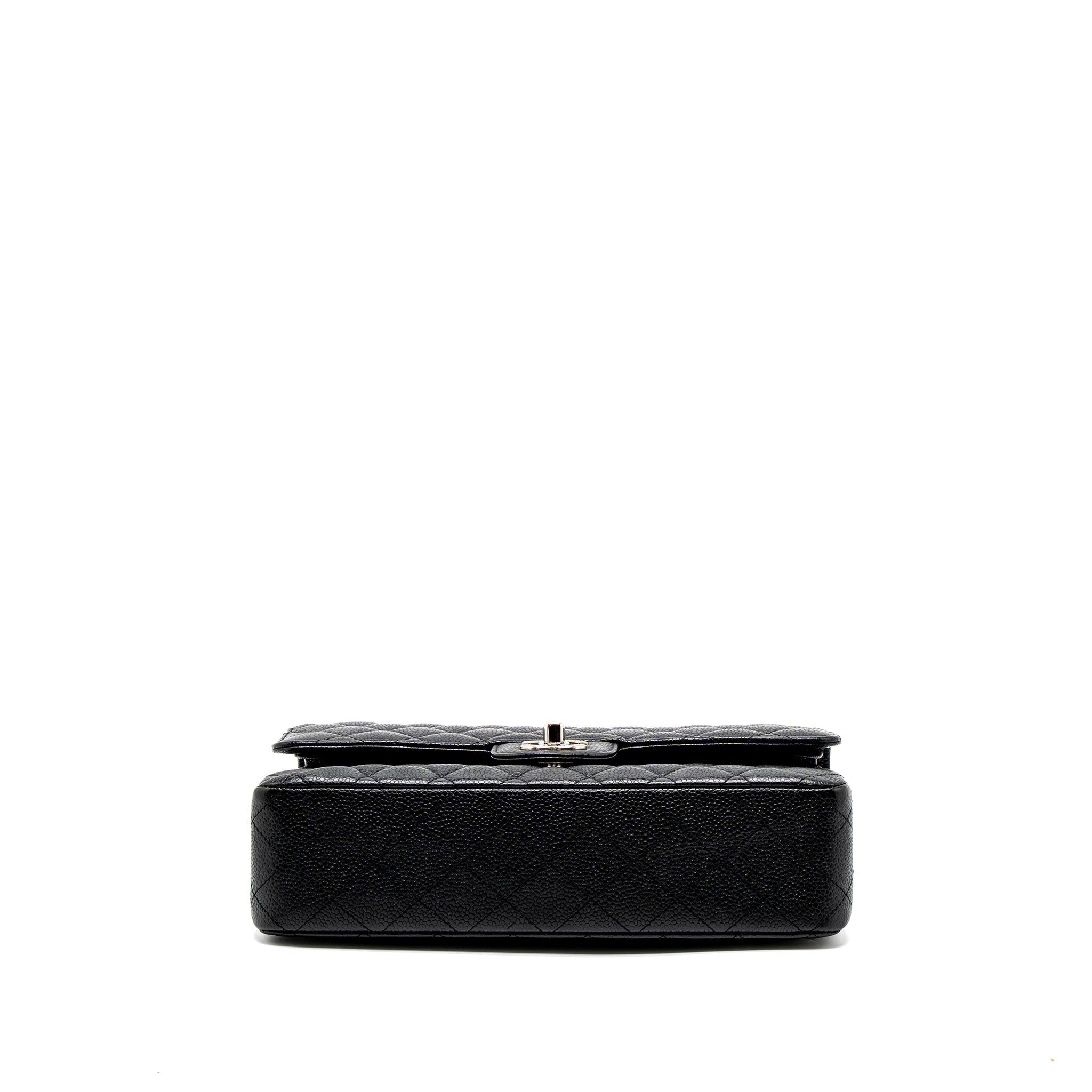 chanel-medium-classic-double-flap-bag-caviar-black-shw-2