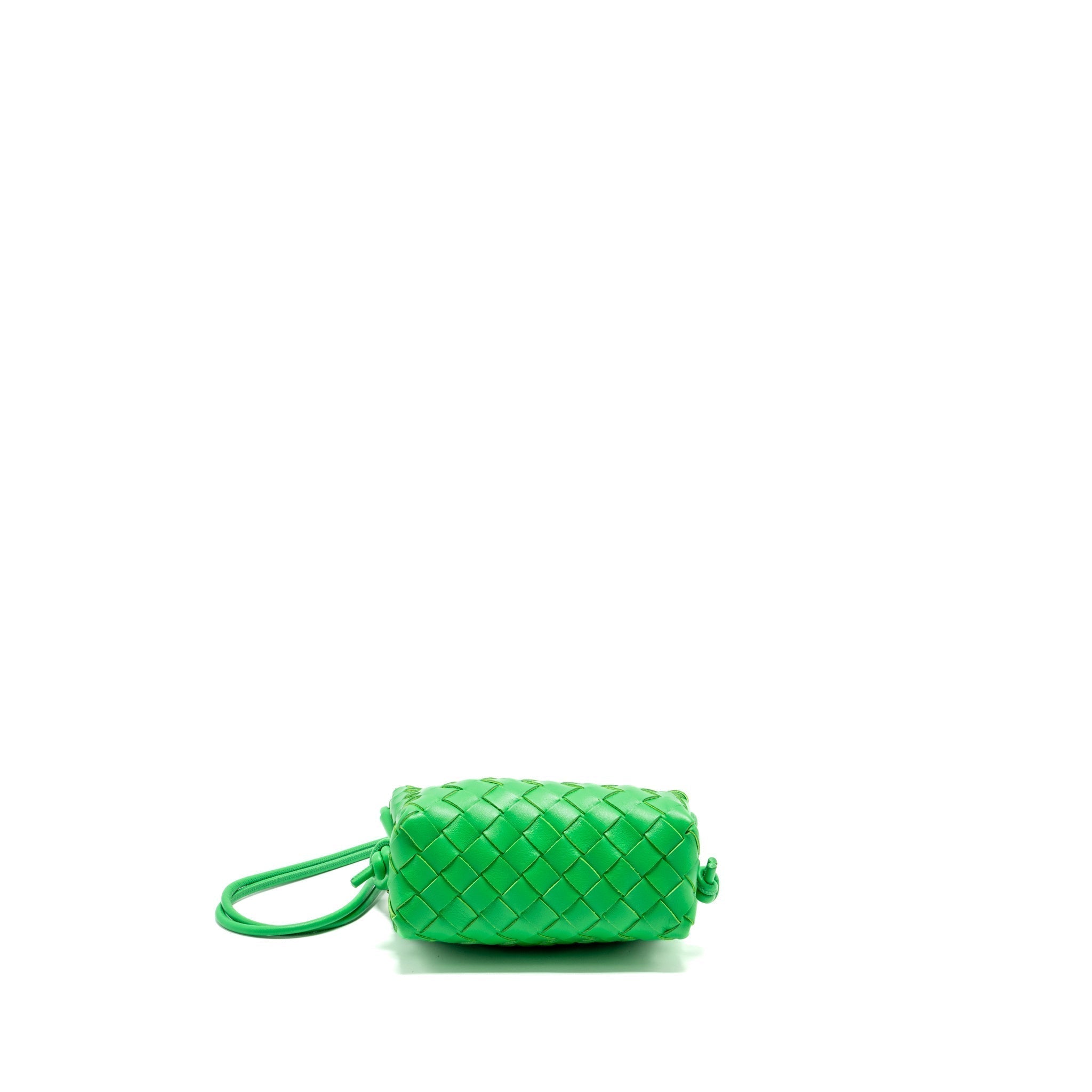 bottega-veneta-mini-loop-camera-bag-lambskin-green-ghw