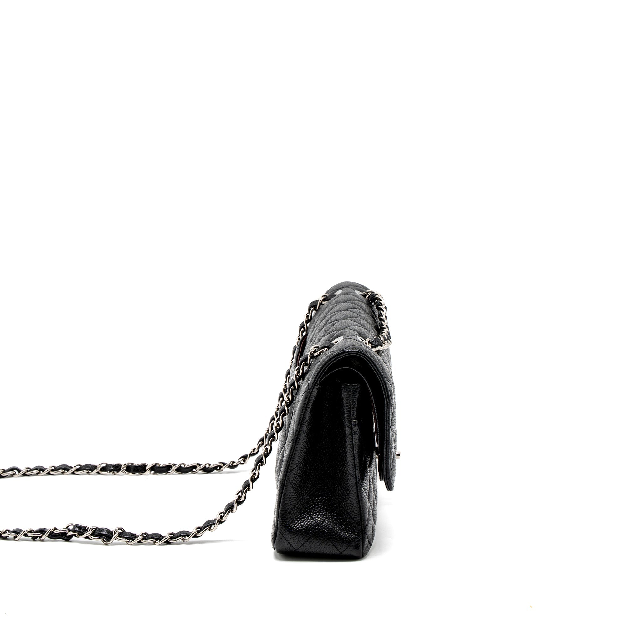 chanel-medium-classic-double-flap-bag-caviar-black-shw-2
