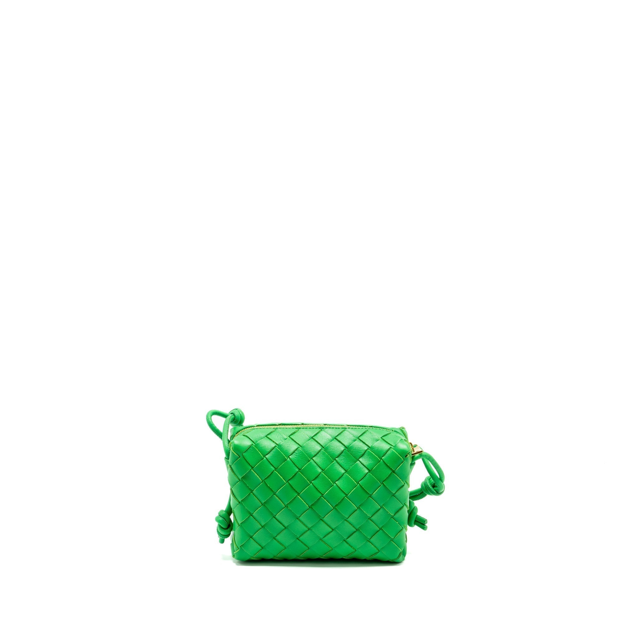 bottega-veneta-mini-loop-camera-bag-lambskin-green-ghw