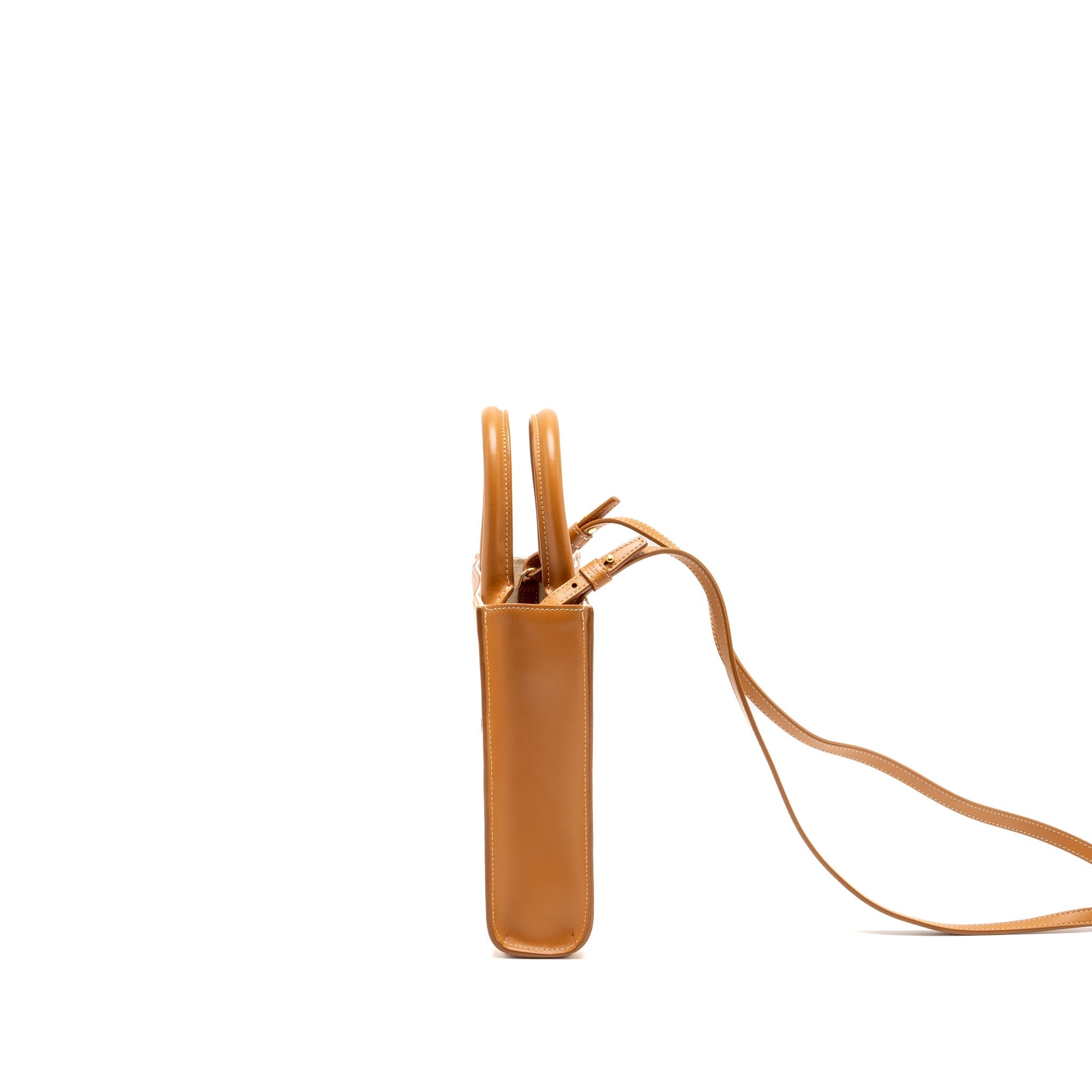 celine-mini-vertical-cabas-canvas-calfskin-multicolour-ghw