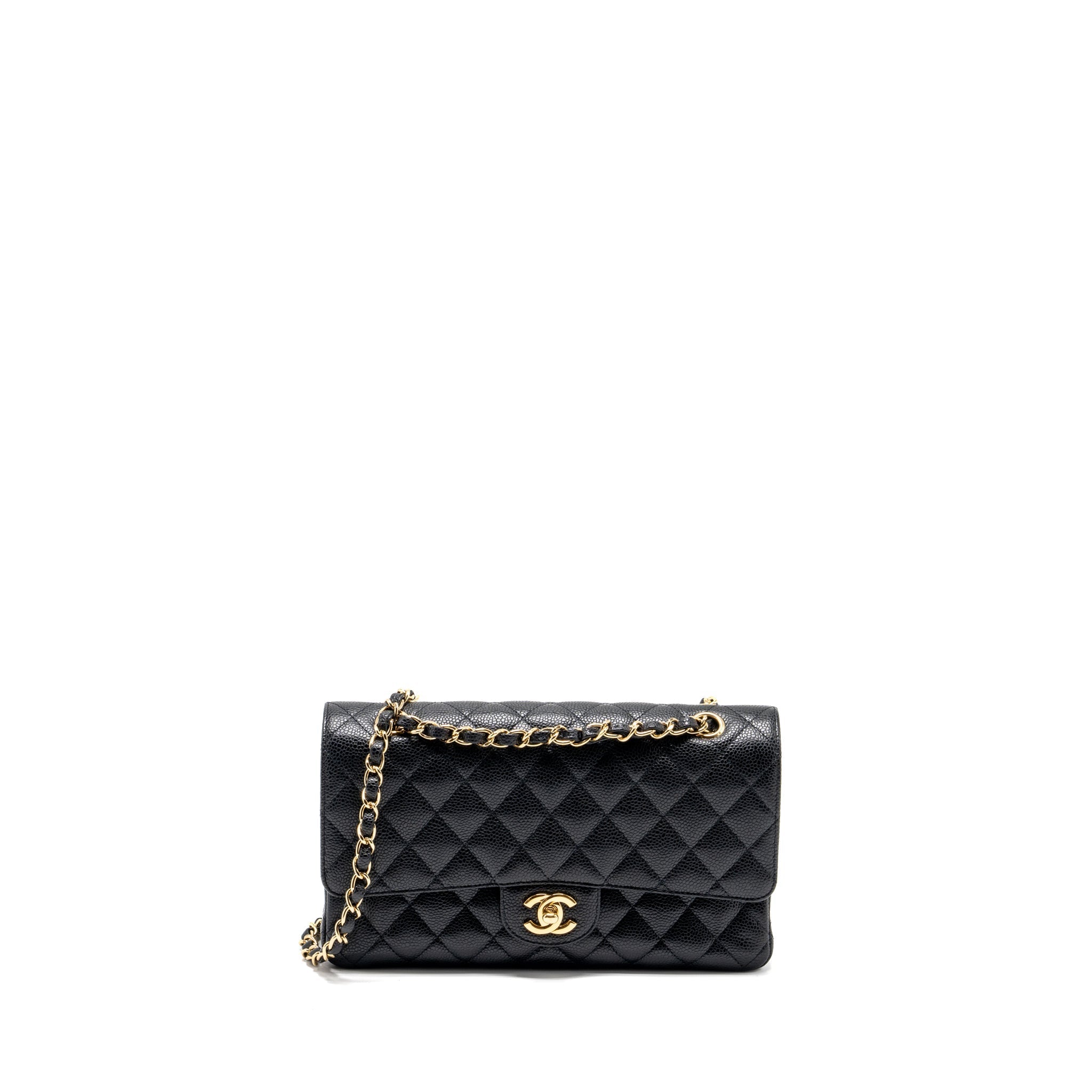 chanel-medium-classic-double-flap-bag-caviar-black-ghw-21