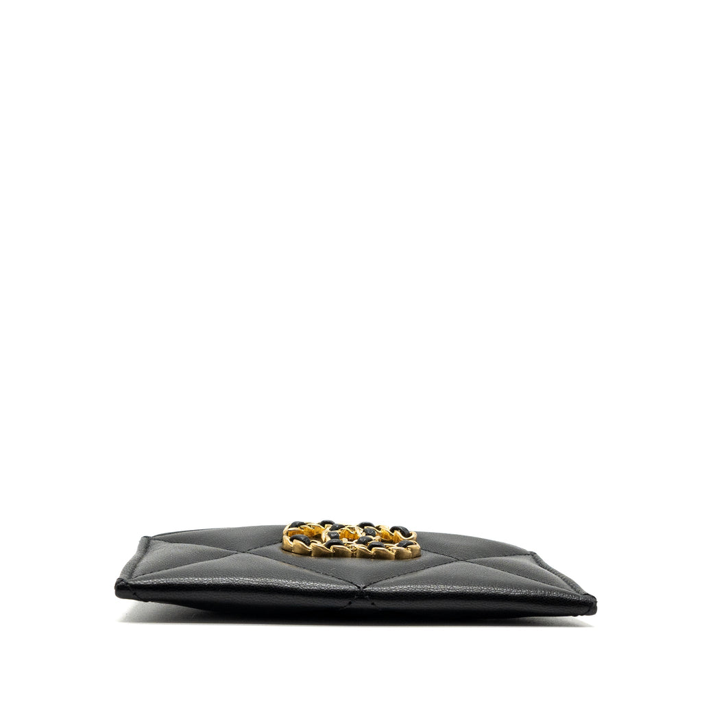 chanel-19-cardholder-lambskin-black-ghw