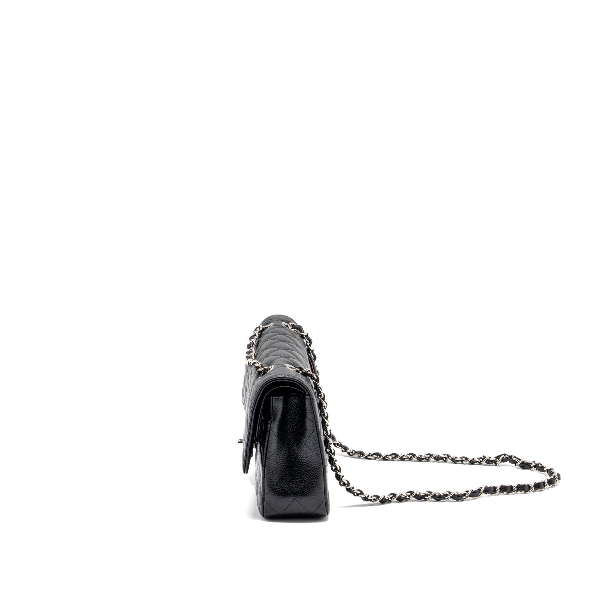 chanel-medium-classic-double-flap-bag-caviar-black-shw-7