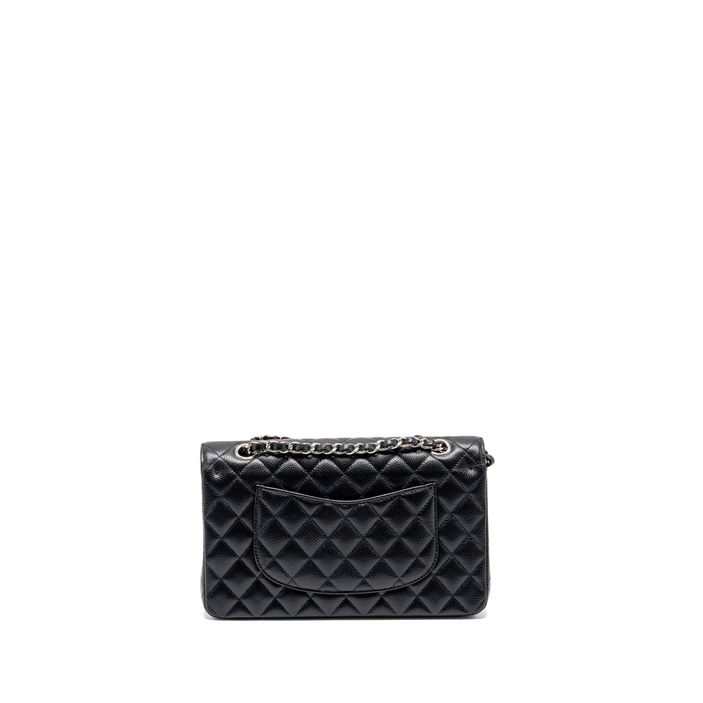 chanel-medium-classic-double-flap-bag-caviar-black-shw-7
