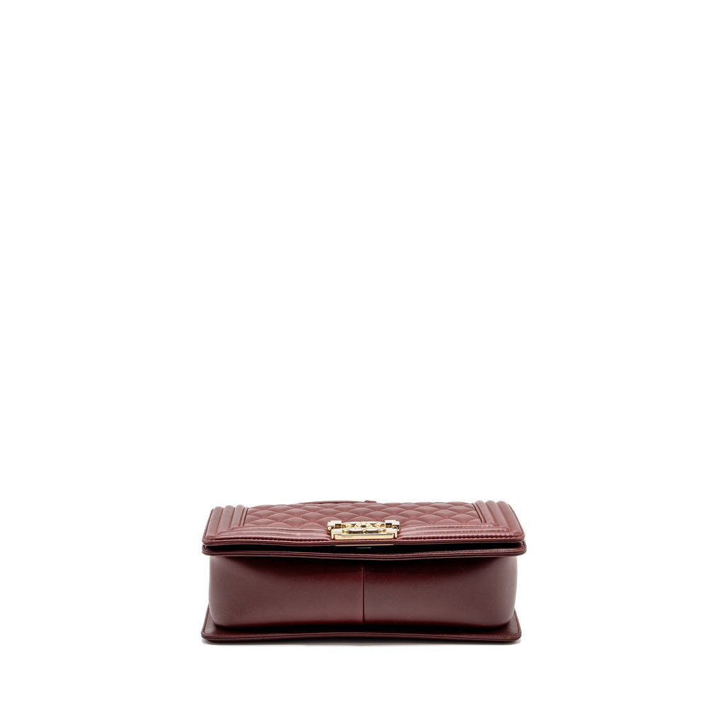 chanel-medium-boy-bag-lambskin-dark-red-lghw