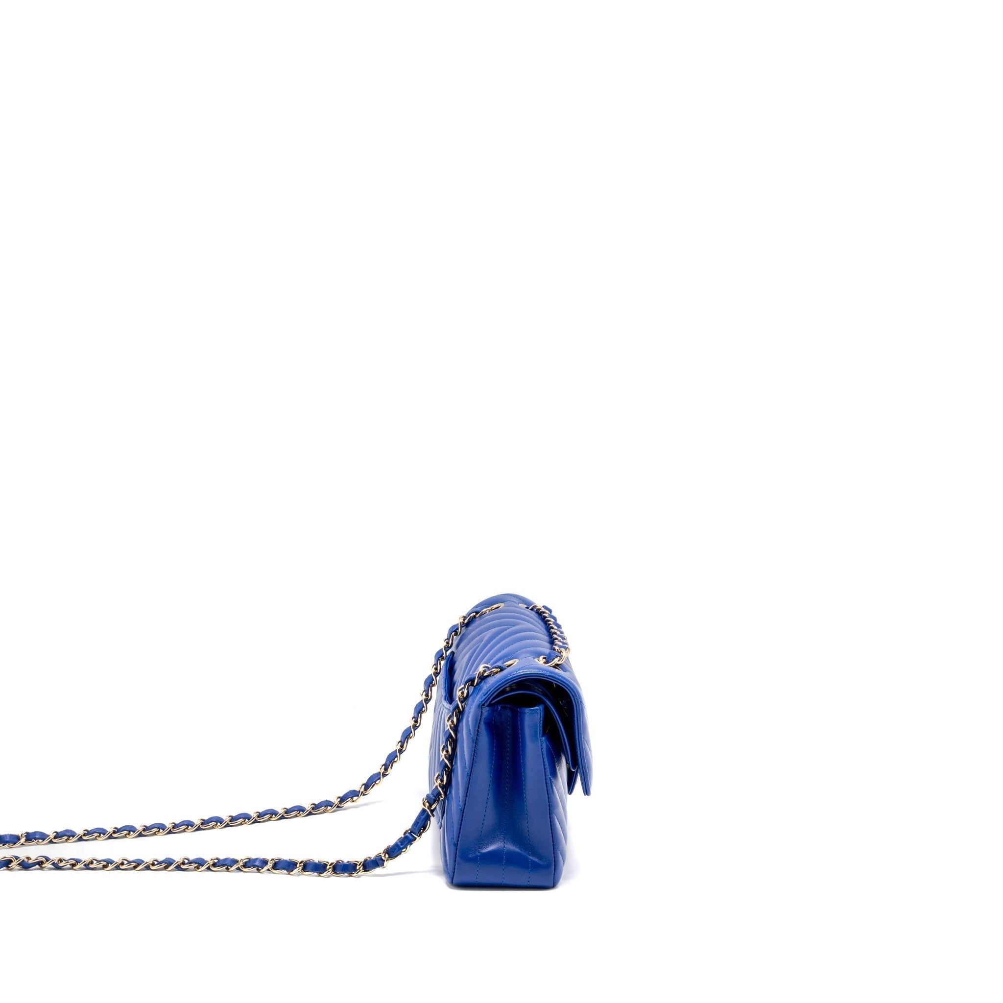 chanel-small-classic-double-flap-bag-chevron-lambskin-blue-lghw