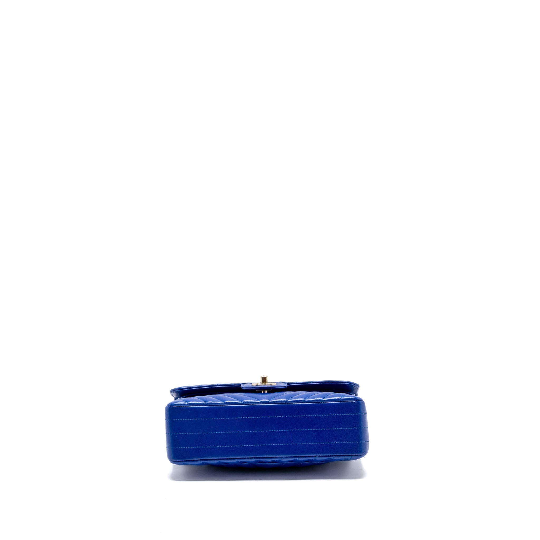 chanel-small-classic-double-flap-bag-chevron-lambskin-blue-lghw