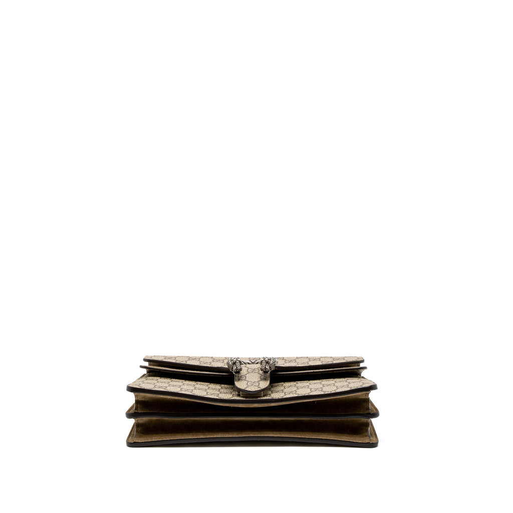 gucci-small-dionysus-shoulder-bag-gg-supreme-canvas-suede-brown-shw