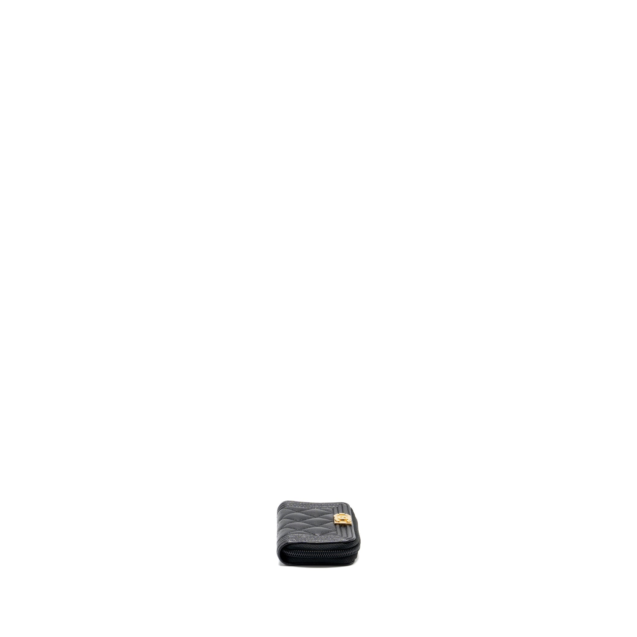chanel-boy-zip-card-holder-caviar-black-ghw