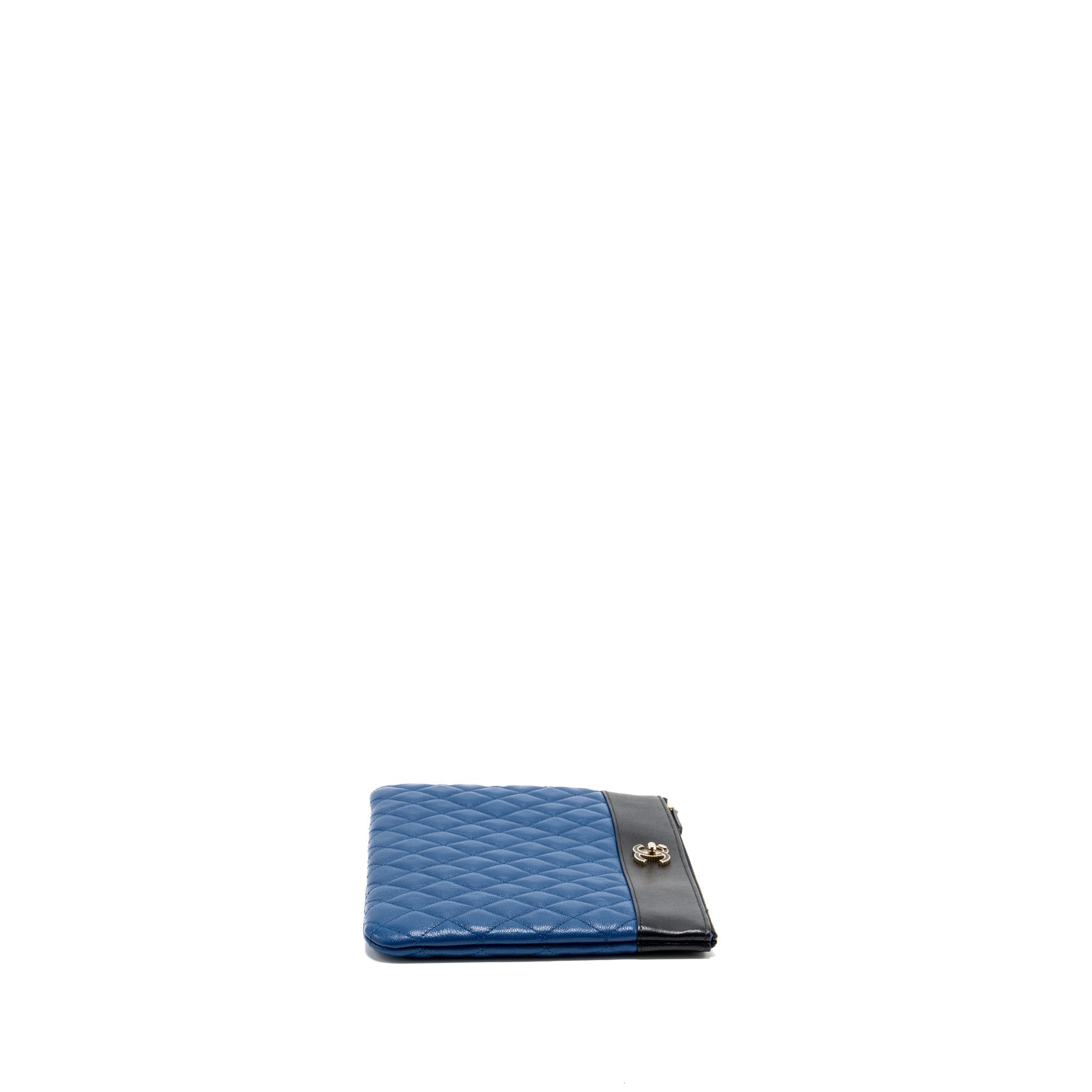 chanel-cc-logo-quilted-zip-pouch-clutch-lambskin-black-blue-ghw