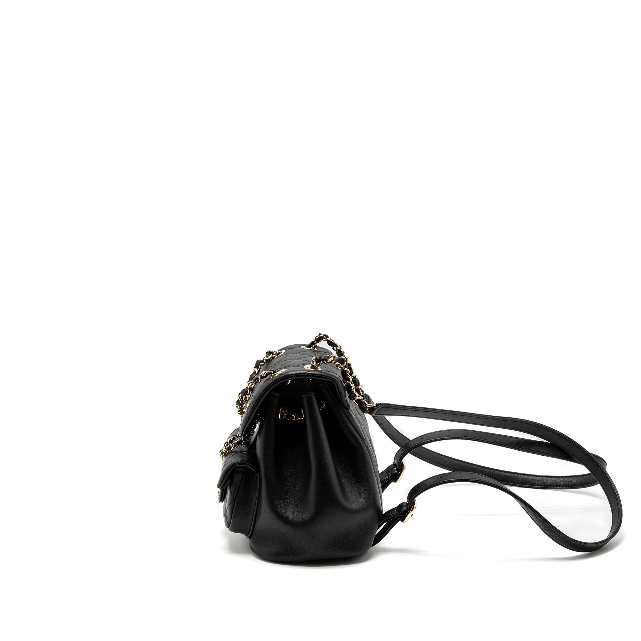 chanel-mini-duma-backpack-lambskin-black-lghw-microchip