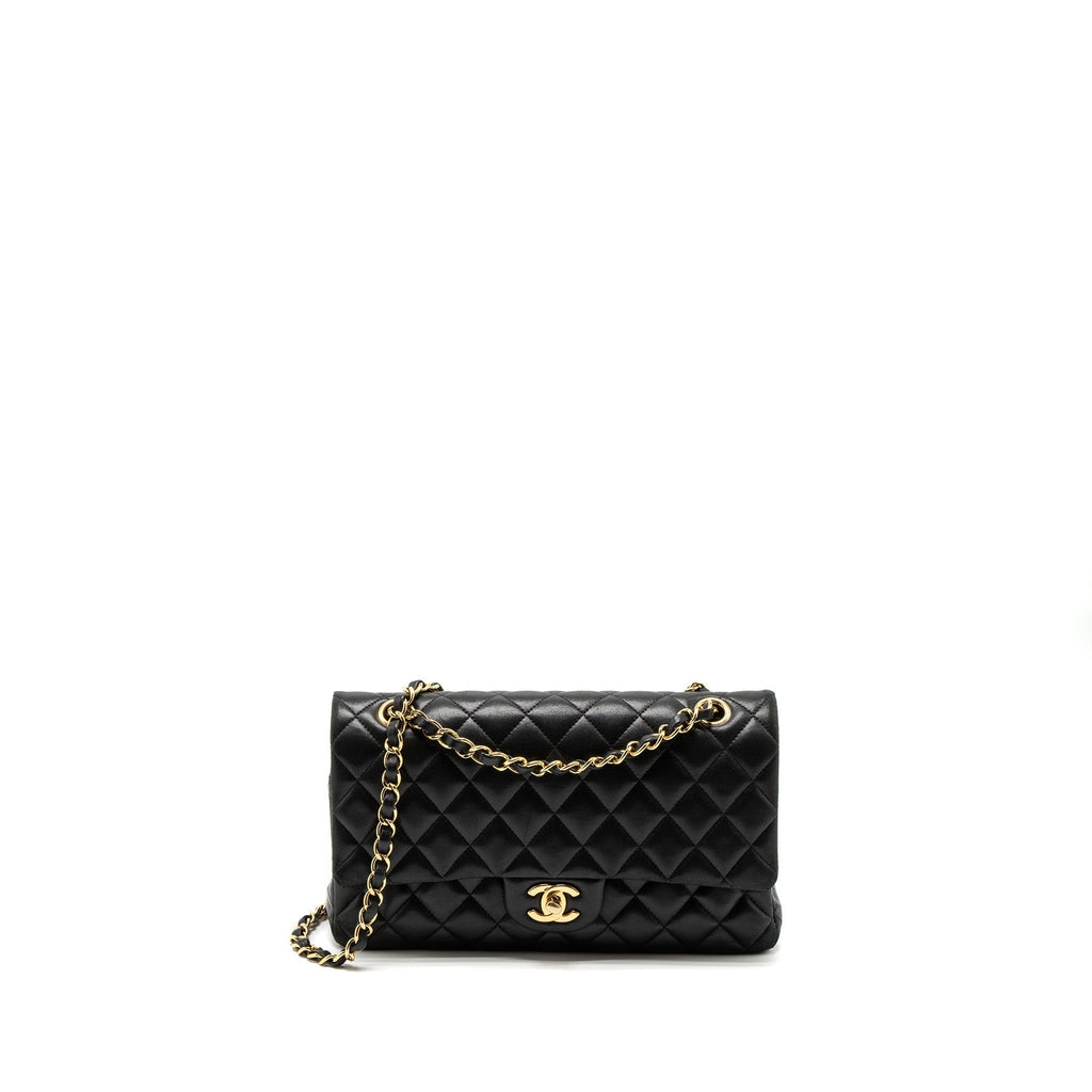chanel-medium-classic-flap-bag-lambskin-black-ghw