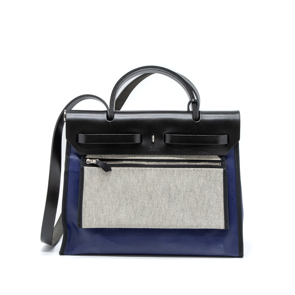 hermes-herbag-31-zip-bag-tolie-h-berline-canvas-vache-hunter-blue-encre-black-shw-stamp-c
