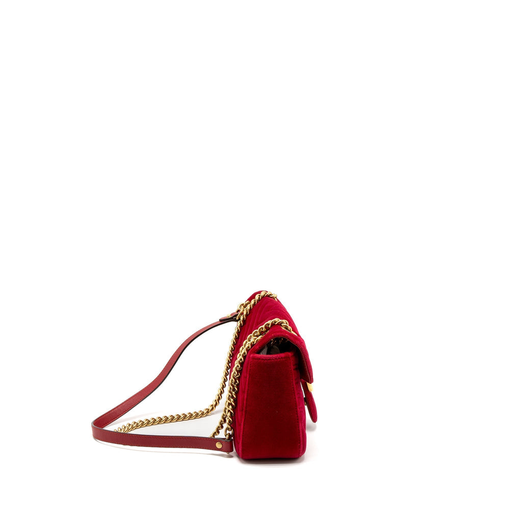 gucci-small-gg-marmont-bag-velvet-red-brushed-ghw