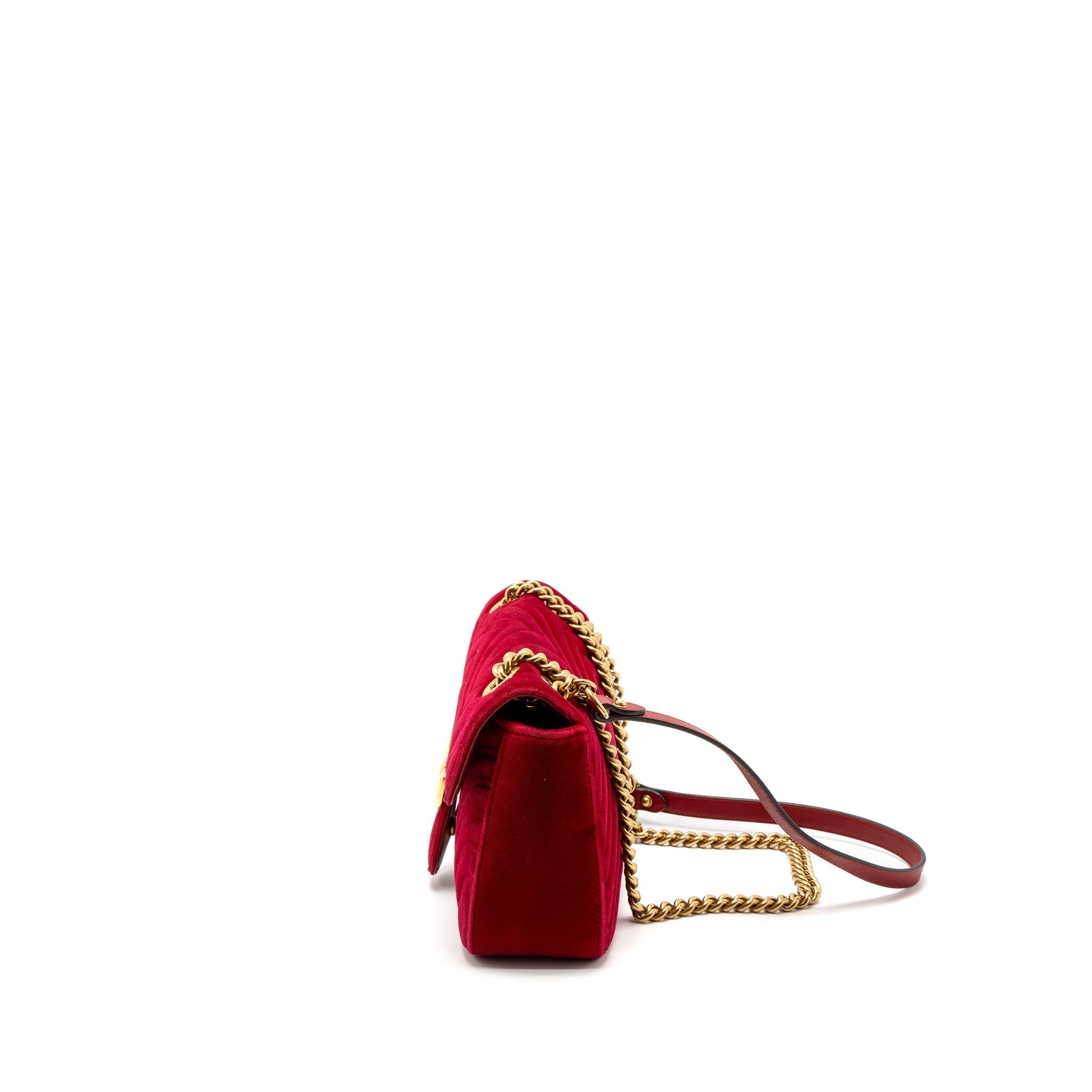 gucci-small-gg-marmont-bag-velvet-red-brushed-ghw