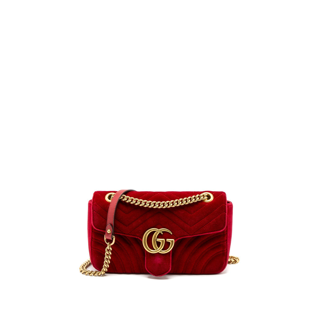 gucci-small-gg-marmont-bag-velvet-red-brushed-ghw