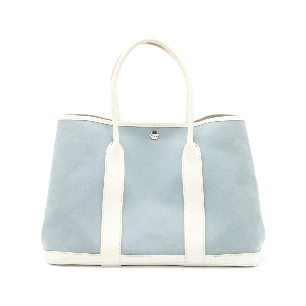 hermes-garden-party-36-leather-canvas-light-blue-blanc-shw