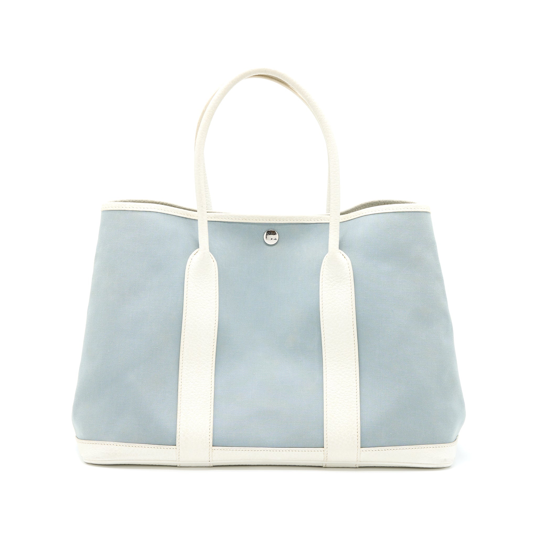 hermes-garden-party-36-leather-canvas-light-blue-blanc-shw