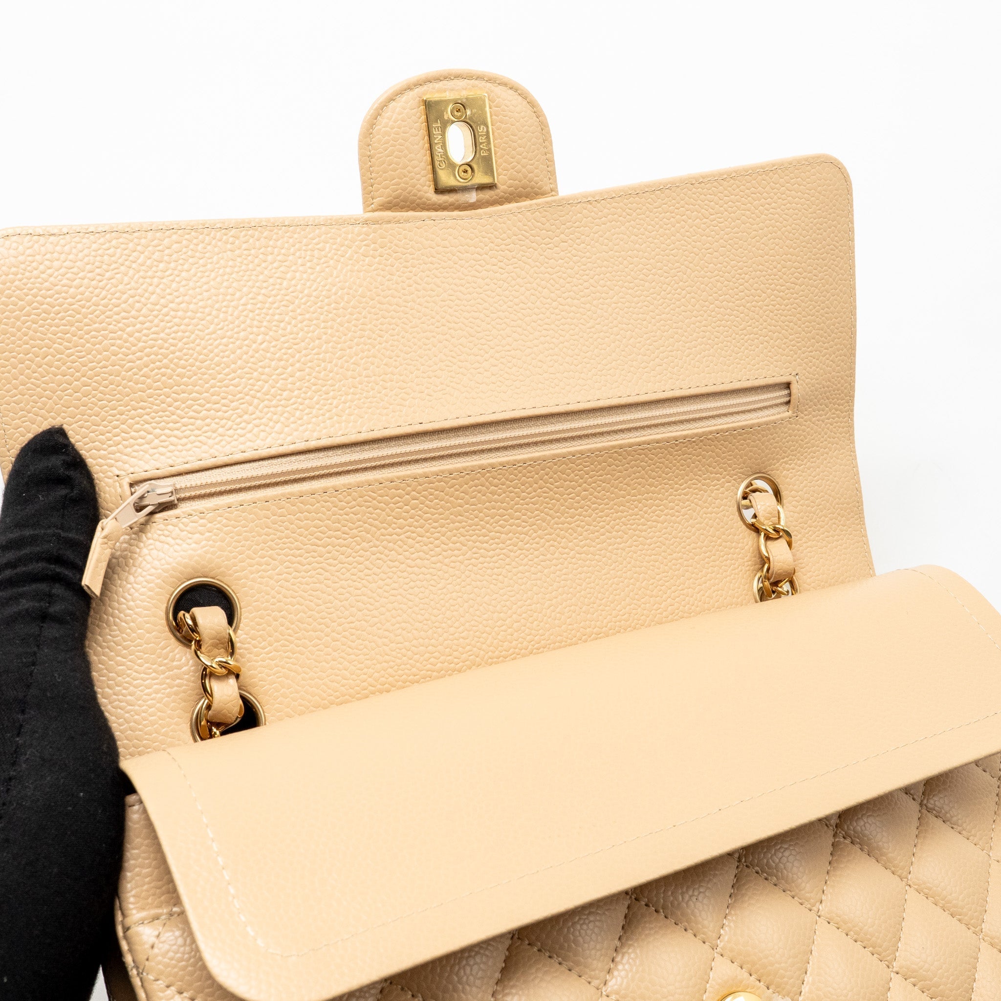 chanel-medium-classic-double-flap-bag-caviar-beige-ghwmicrochip-1