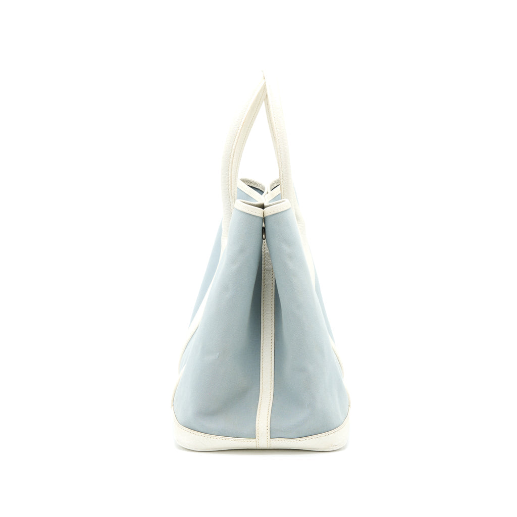 hermes-garden-party-36-leather-canvas-light-blue-blanc-shw