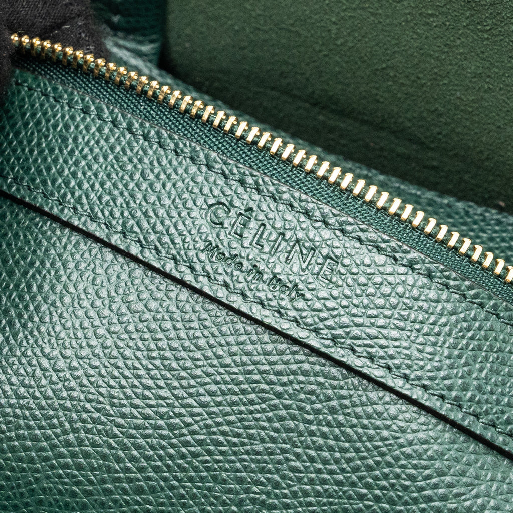 celine-vertical-cabas-calfskin-green-navy-ghw