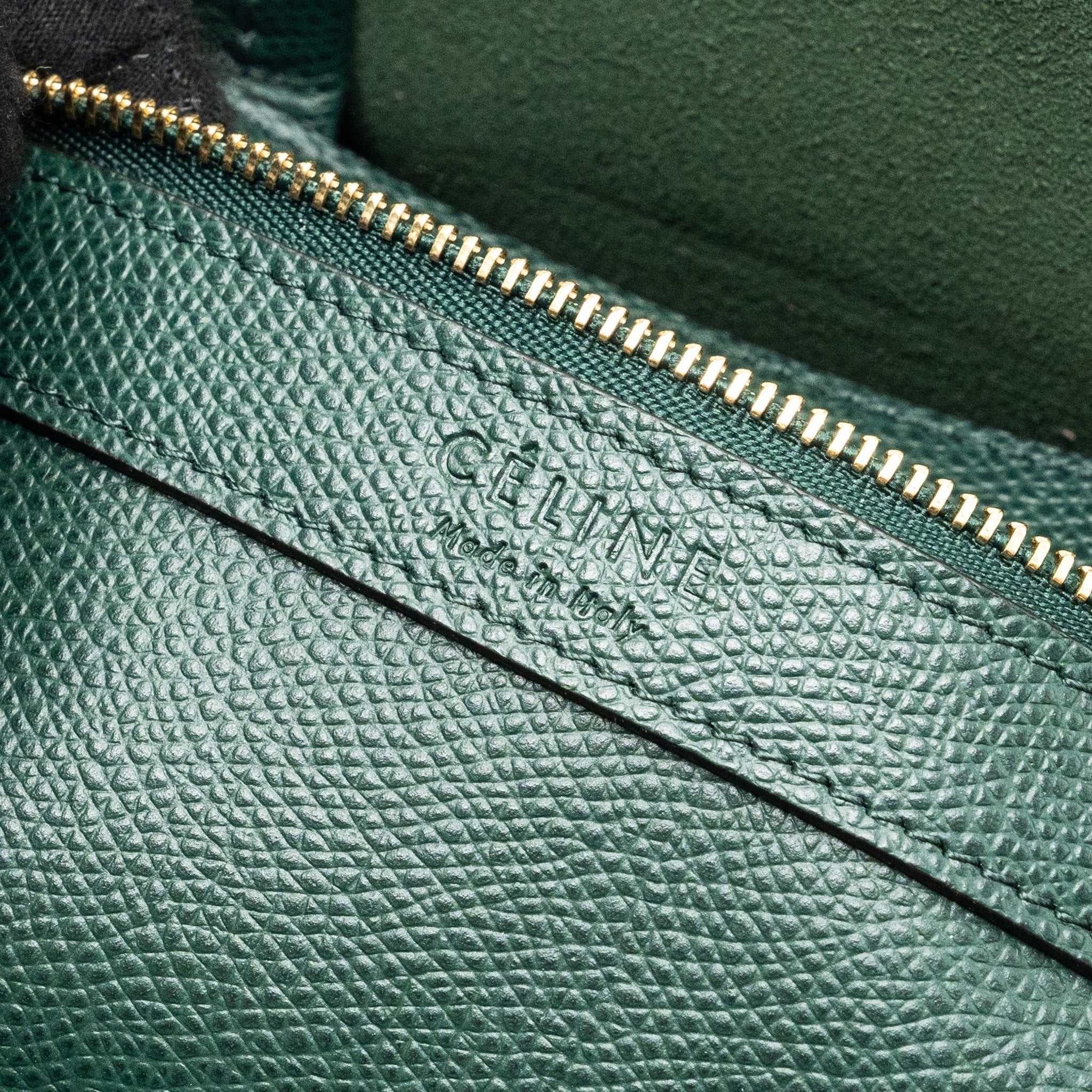 celine-vertical-cabas-calfskin-green-navy-ghw