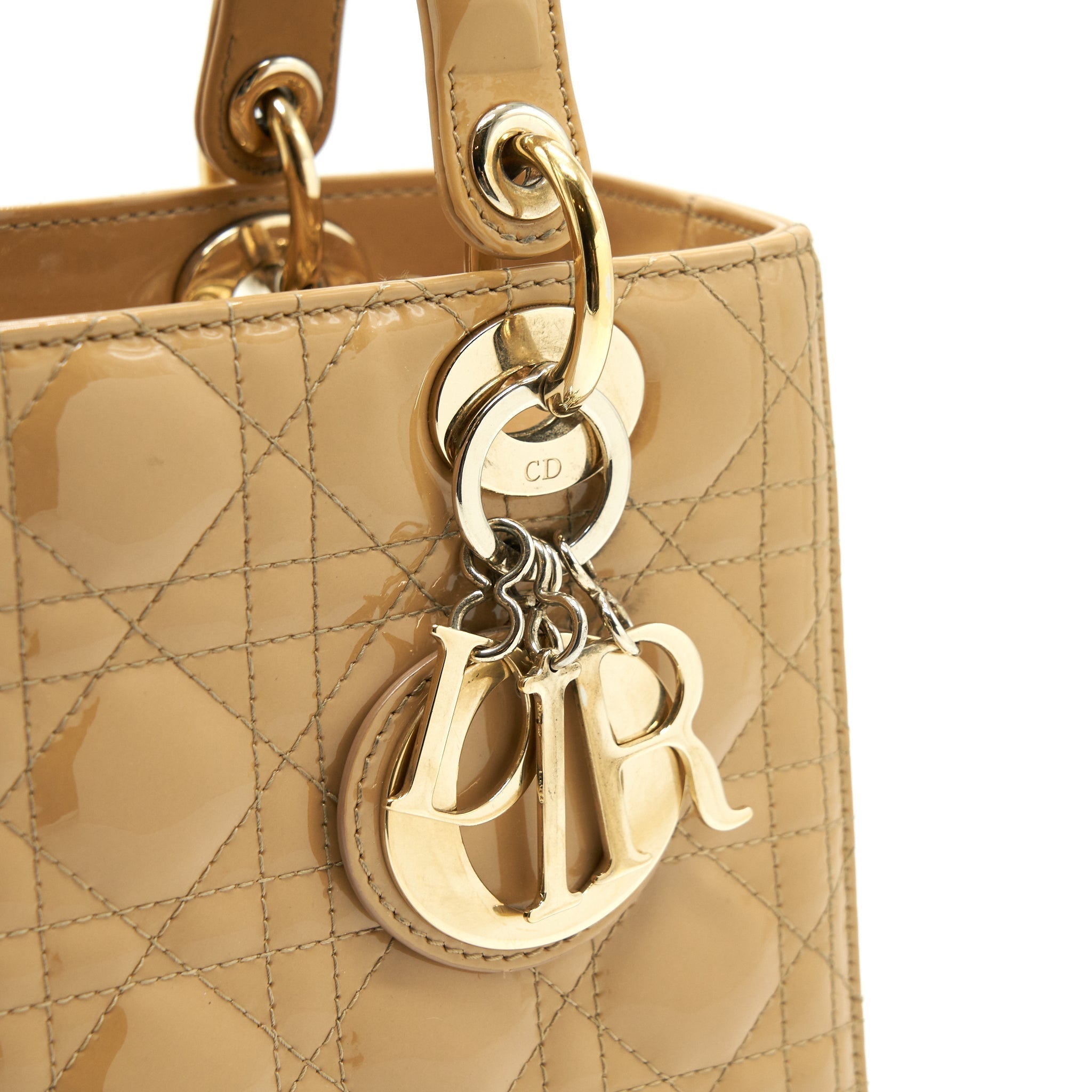 christian-dior-medium-lady-dior-patent-leather-beige-ghw