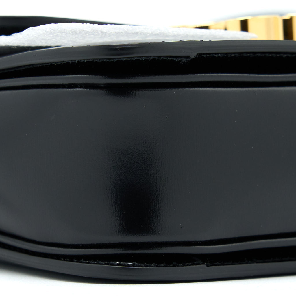 celine-teen-triomphe-shoulder-bag-calfskin-black-ghw