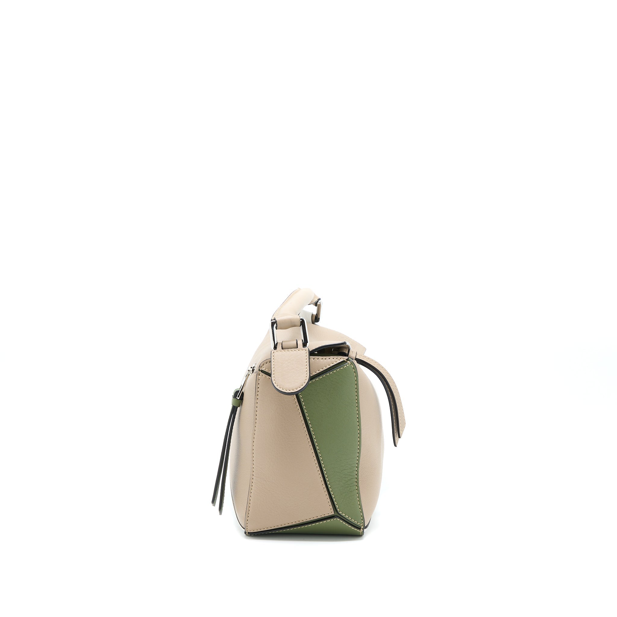 loewe-small-puzzle-colorblock-beige-white-green-shw