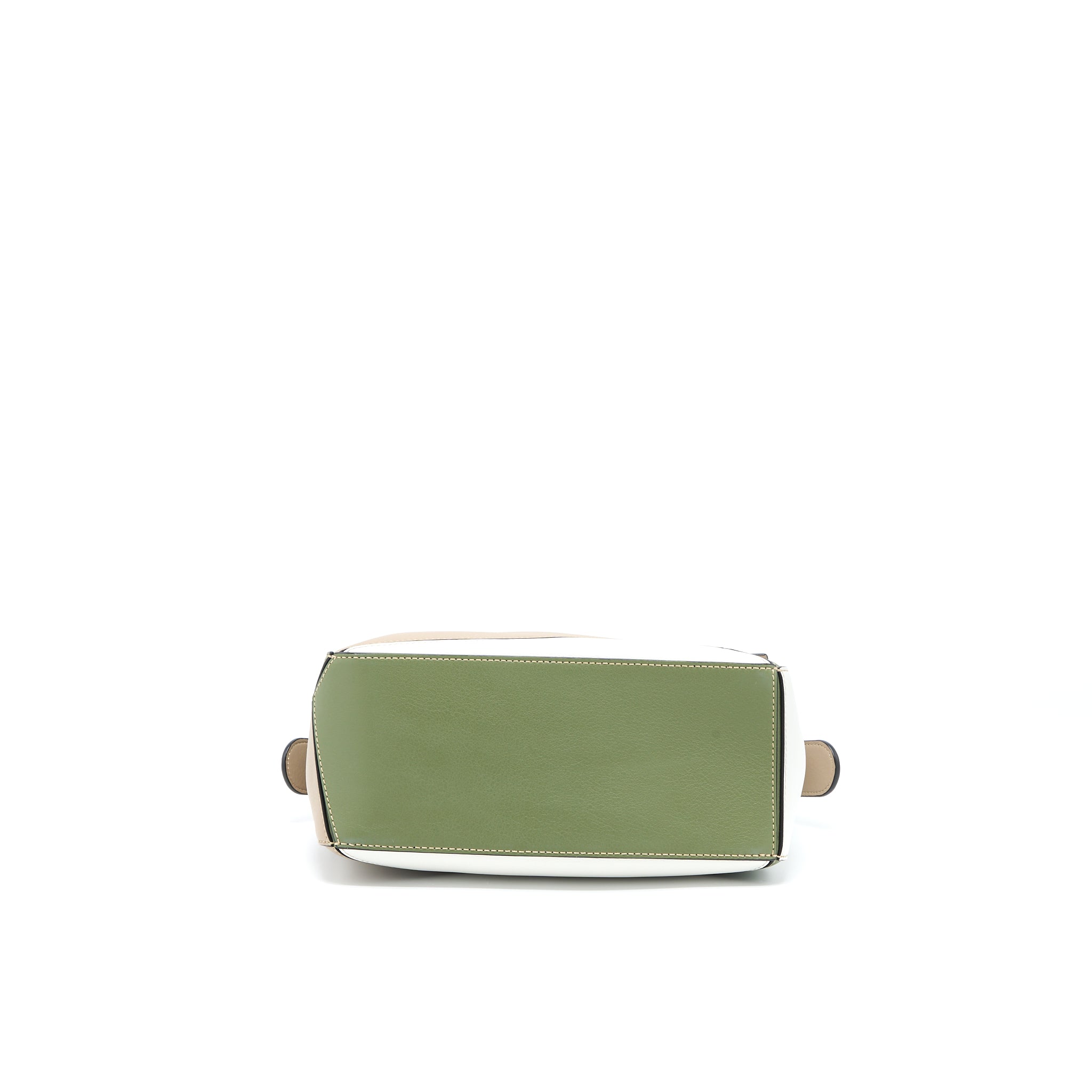 loewe-small-puzzle-colorblock-beige-white-green-shw