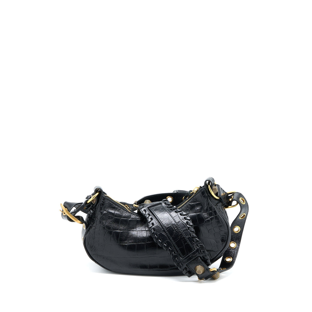 balenciaga-le-cagole-xs-shoulder-bag-croc-embossed-calfskin-black-aged-gold-hardware