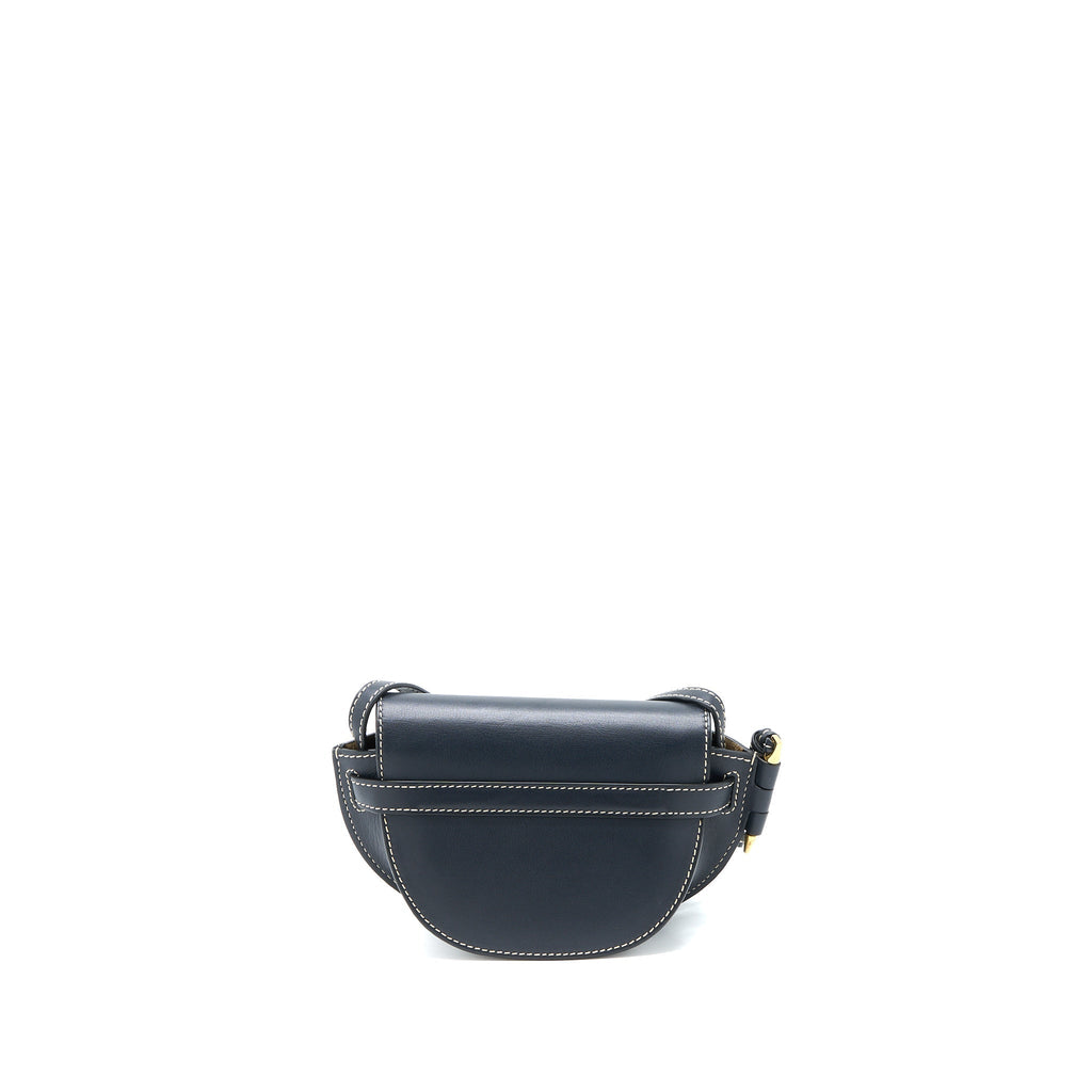 loewe-mini-gate-calfskin-navy-ghw