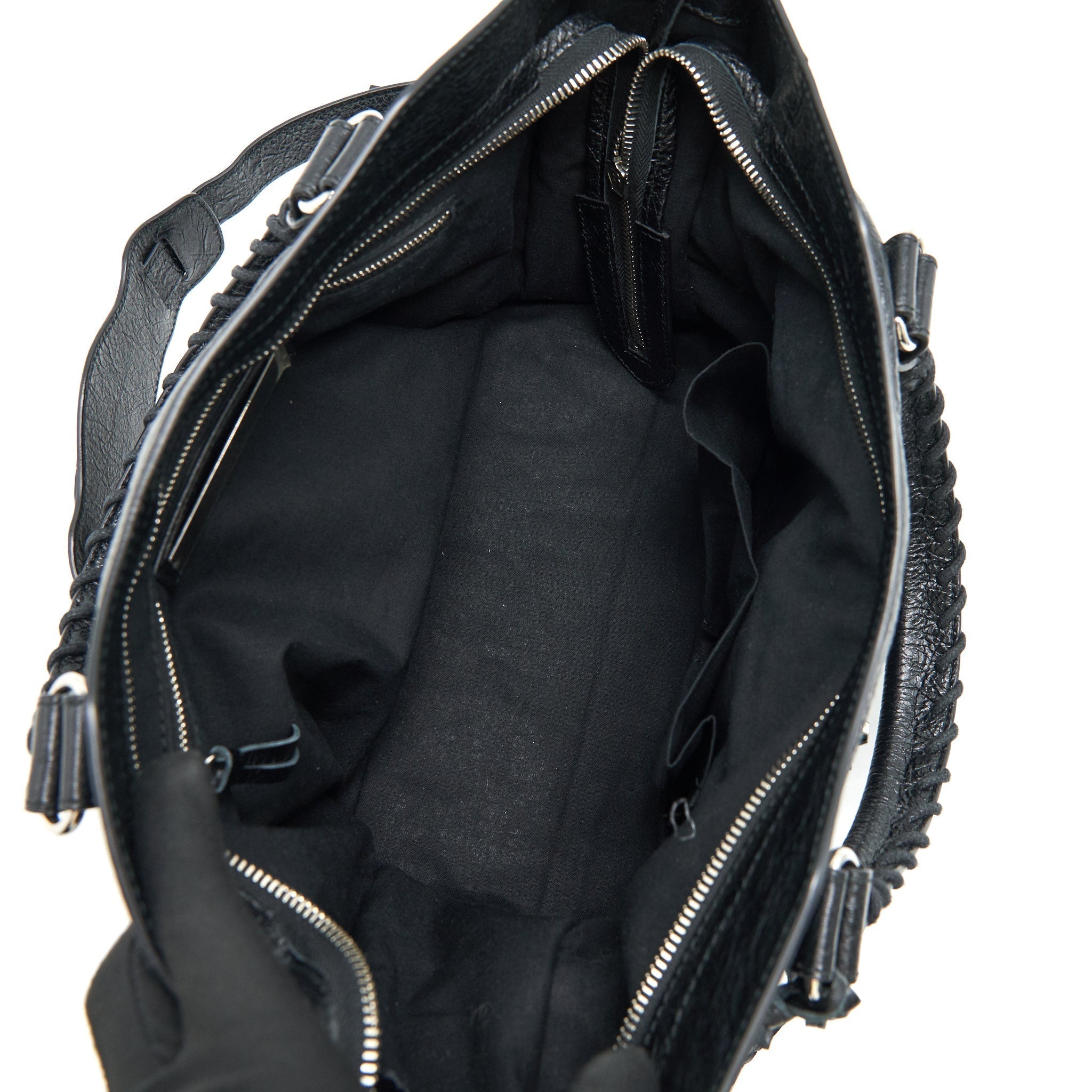 balenciaga-giant-city-bag-black-shw