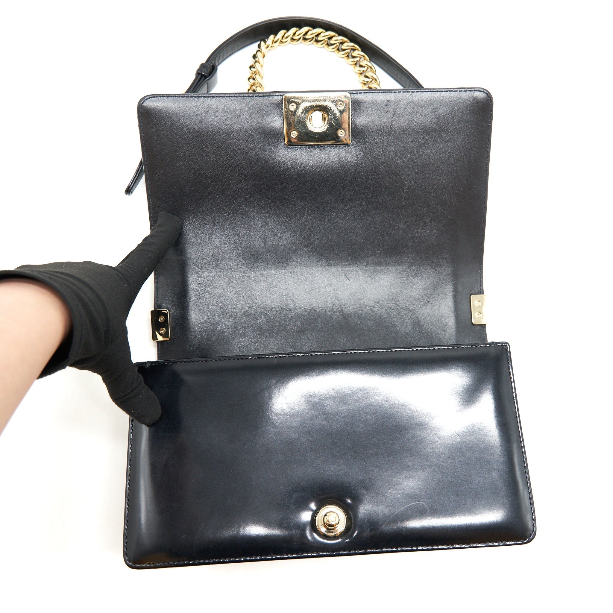 chanel-medium-le-boy-patent-leather-black-lghw