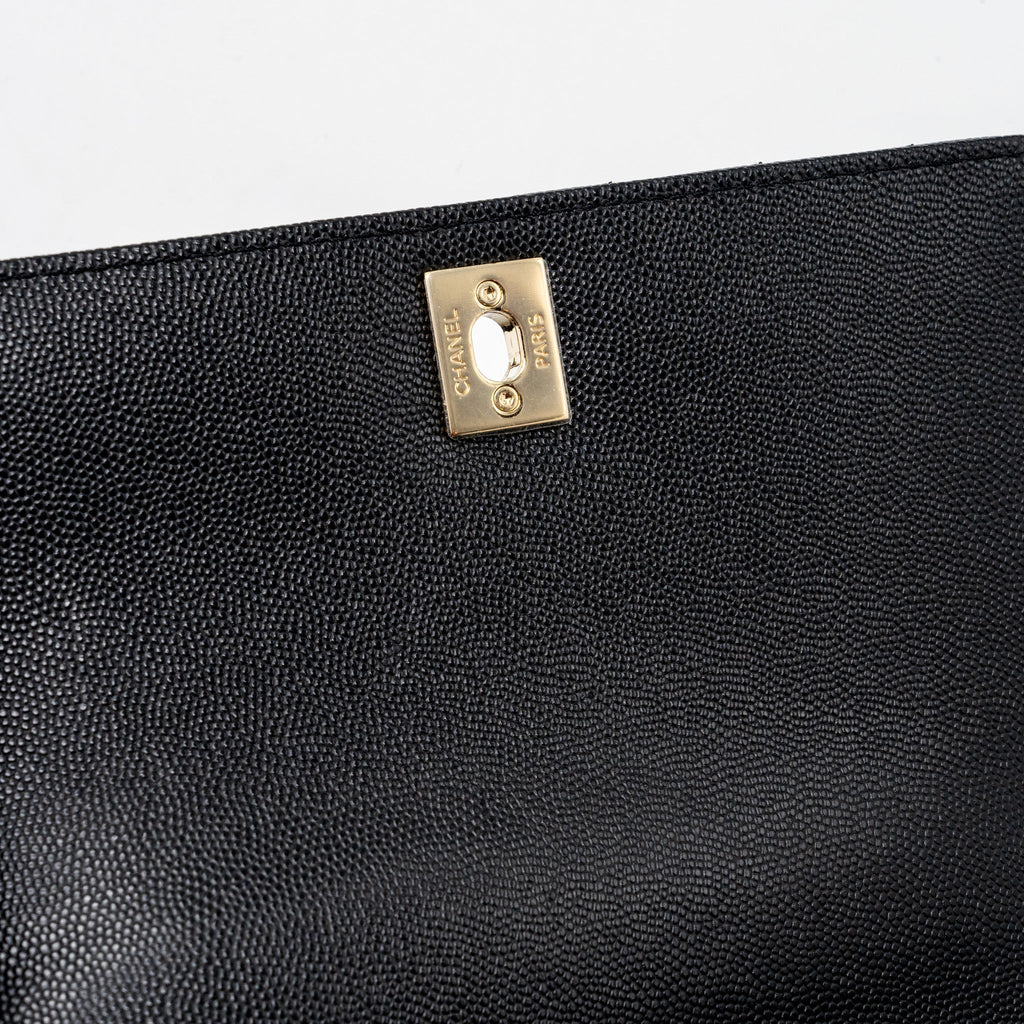chanel-small-coco-handle-chevron-caviar-black-lghw