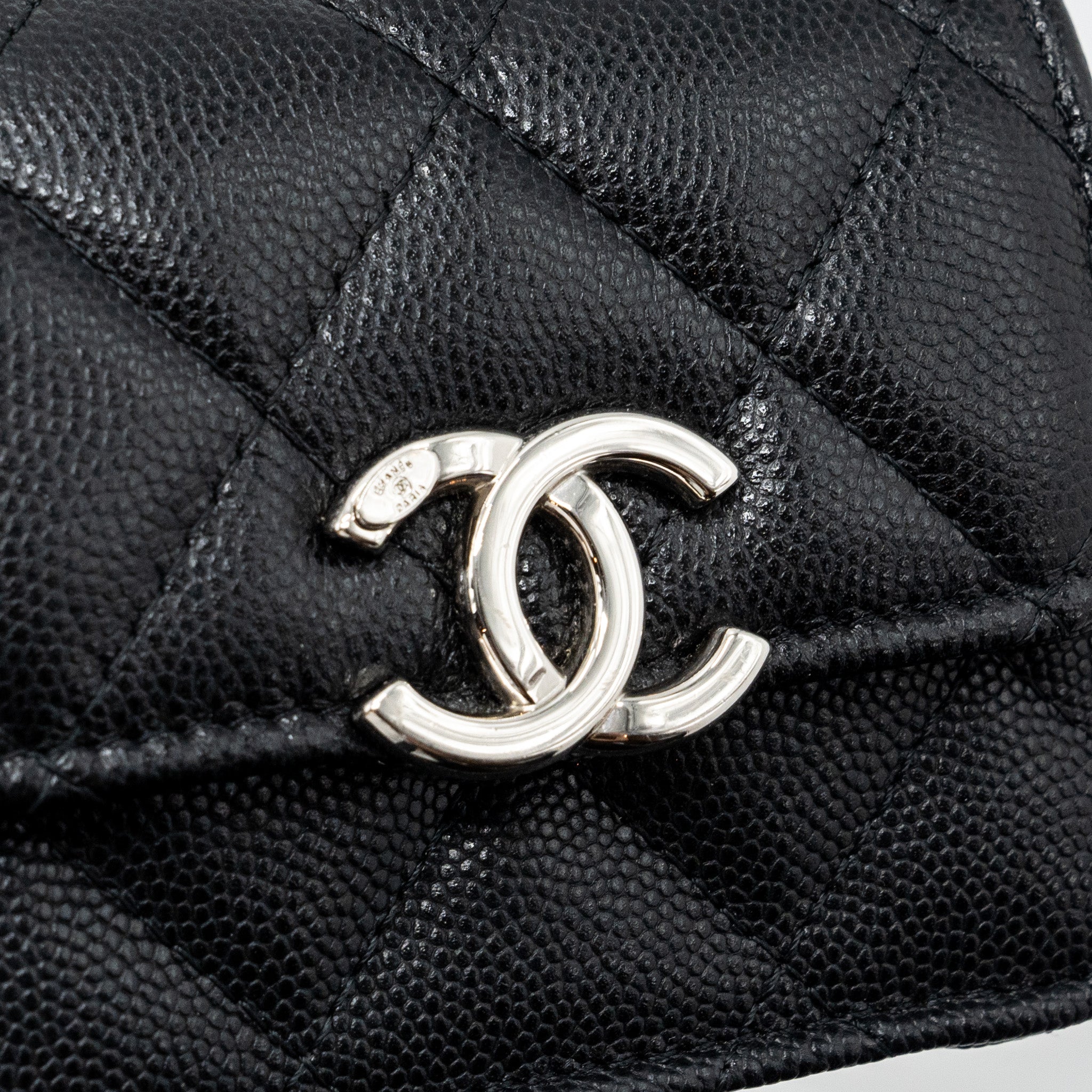 chanel-mini-flap-bag-with-coco-enamel-chain-caviar-black-shw
