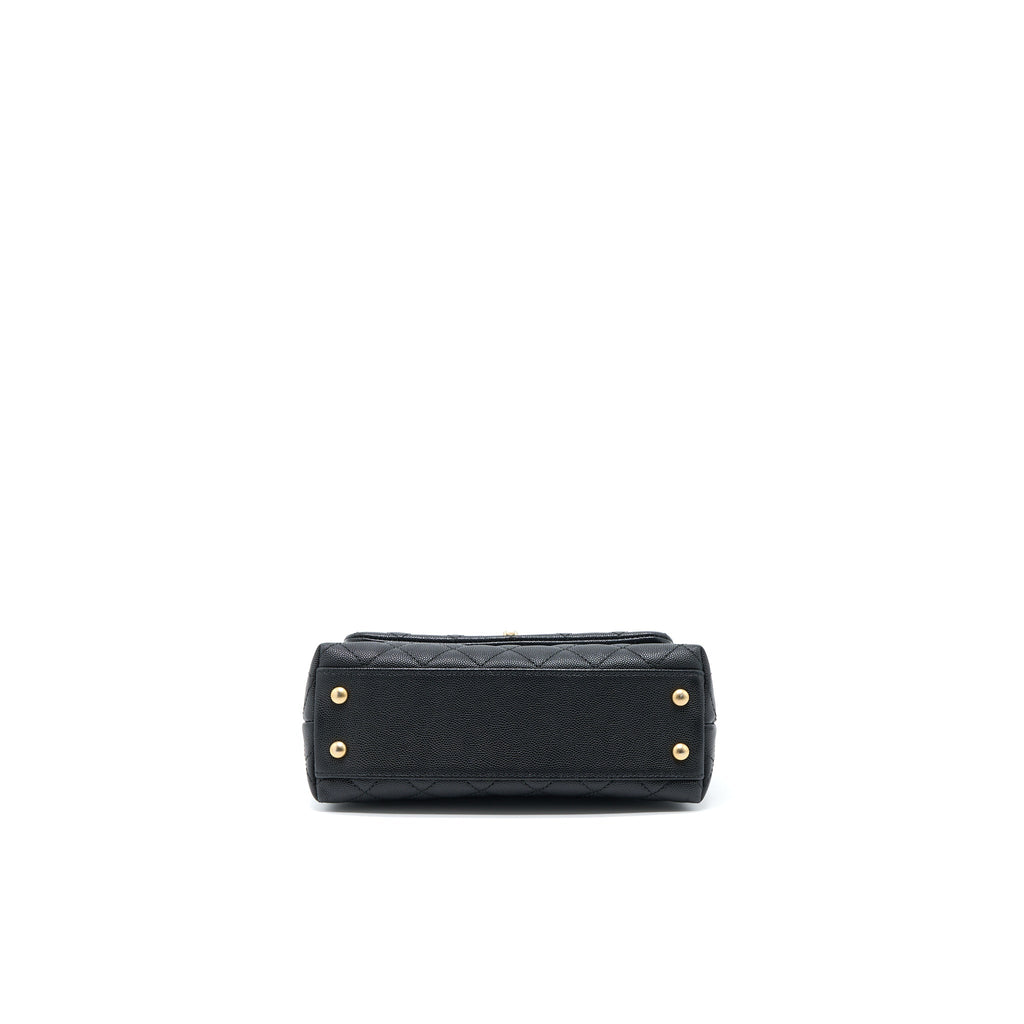 chanel-small-coco-handle-caviar-with-lizard-handle-black-ghw