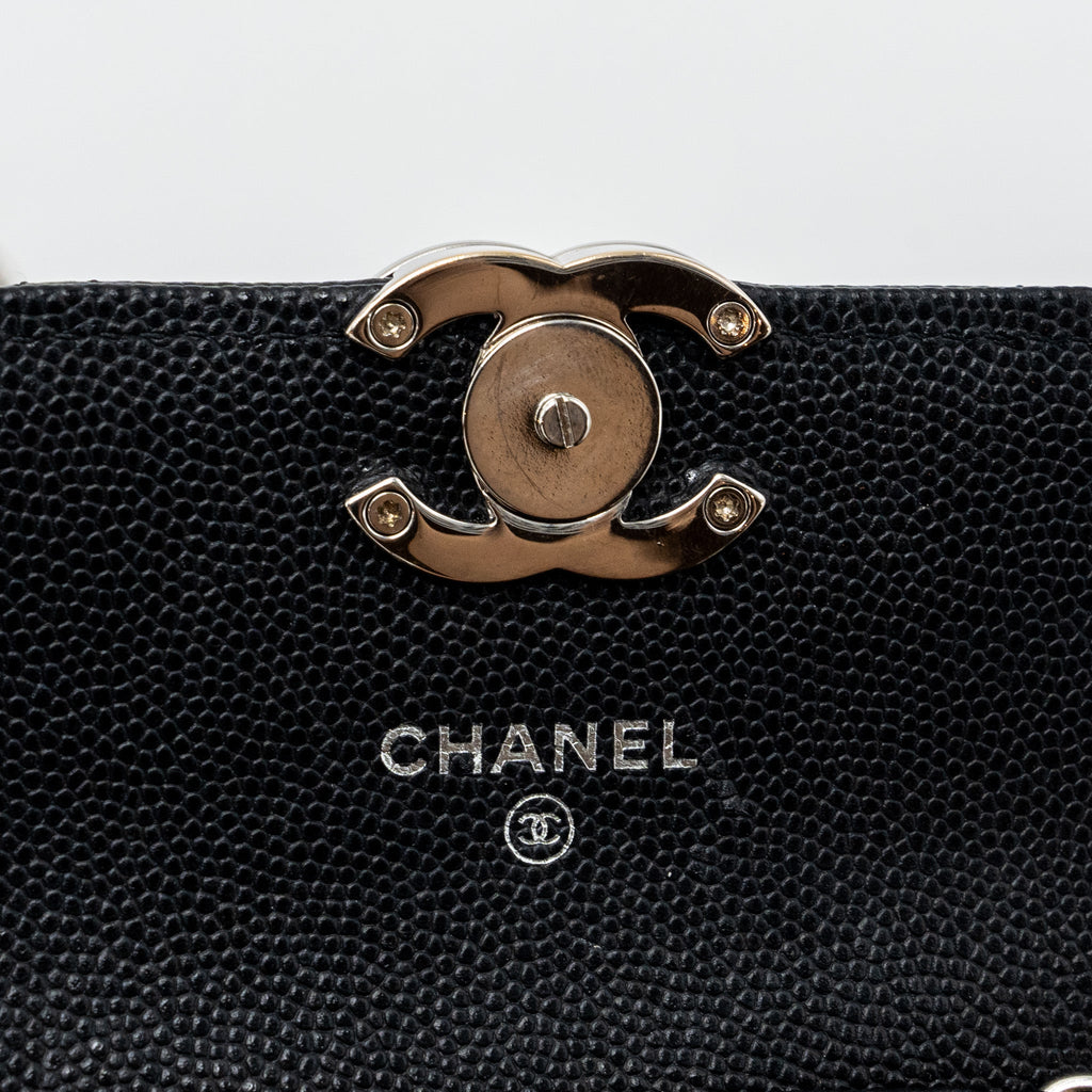 chanel-mini-flap-bag-with-coco-enamel-chain-caviar-black-shw