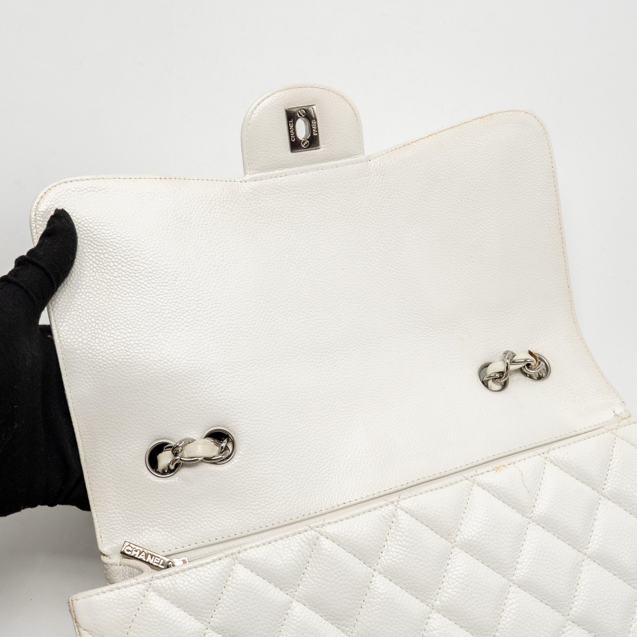 chanel-jumbo-classic-single-flap-bag-caviar-white-shw