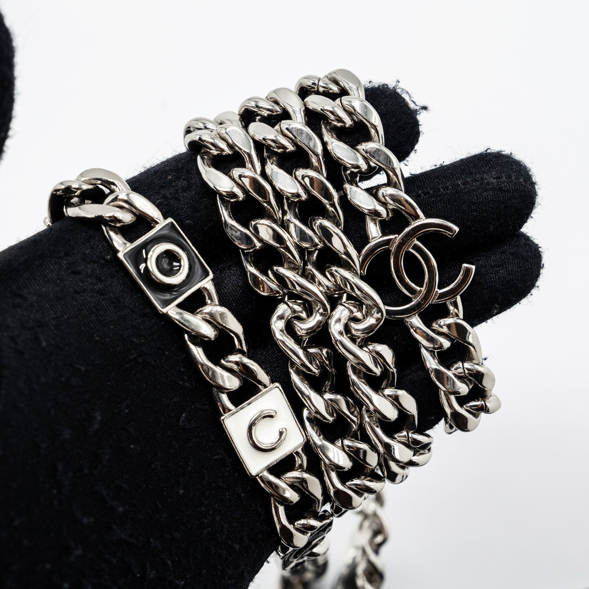 chanel-mini-flap-bag-with-coco-enamel-chain-caviar-black-shw